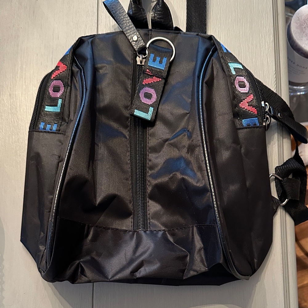 LOVE mini backpack black